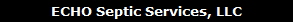 ECHO Septic Services, LLC